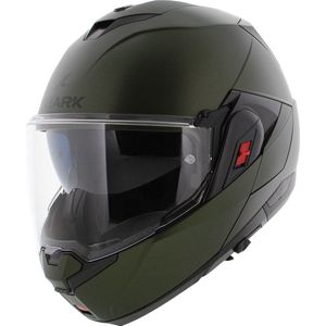 Modulaire Helm Shark OXO Mat Groen
