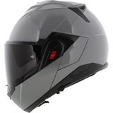 SHARK - Oxo Dark Shadow - Modulaire Helm - Gun Silver