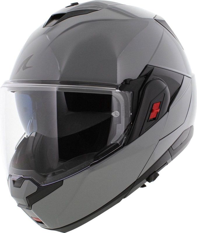 SHARK - Oxo Dark Shadow - Modulaire Helm - Gun Silver