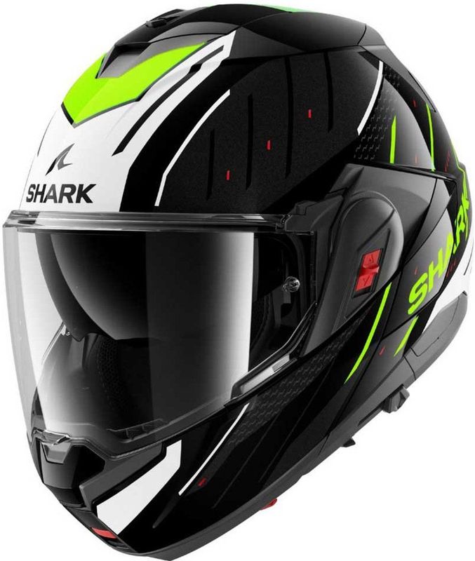 SHARK - Oxo Rydger - Integraalhelm - Zwart / Wit / Geel