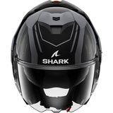 Shark - Oxo Systeemhelm - Mat Antraciet Blauw Zwart - Lexan Polycarbonaat