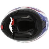 Shark - Oxo - Systeemhelm - Wit Rood Blauw - Lexan Polycarbonaat