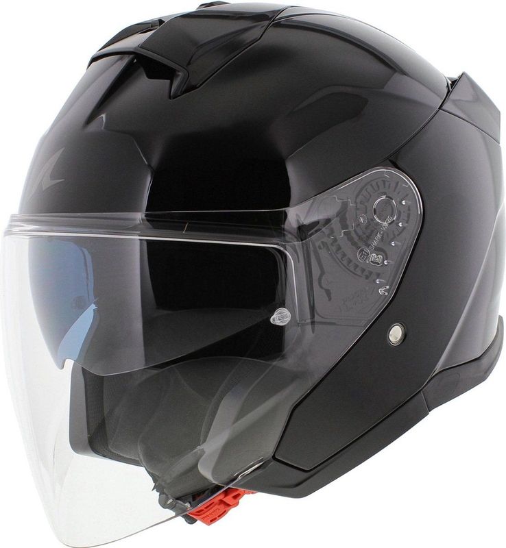 SHARK - Skwal Blank - Jethelm - Zwart - Kunststof