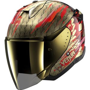Shark - Skwal I3 Jet Venum - Integraalhelm - Zwart / Rood / Goud