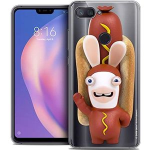 Beschermhoes voor 6,26 inch (6,26 inch) Xiaomi Mi 8 Lite, ultradun, motief: Hot Dog Crétin