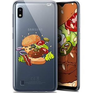 Caseink Splash Burger beschermhoes voor Samsung Galaxy A10 (6,2 inch), Gel, HD, zacht, schokbestendig, bedrukt in Frankrijk