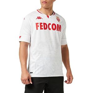 Kappa combat Third Monaco, heren, wit, FR: XS (maat fabrikant: 6Y)