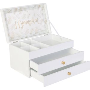 White Jewelry Box Home Deco Factory