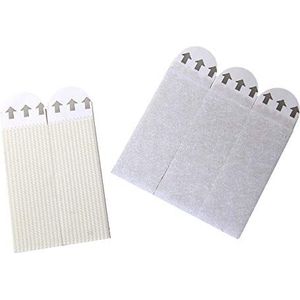JE CHERCHE UNE IDEE - Lot de Languettes de Fixation X8 - Se Retire Facilement - Maintien Solide - Charge Max 1.5 KG Dimensions : 7.5 x 0.5 x 6.5 cm