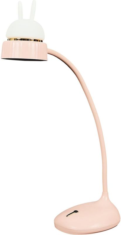 Home Deco Factory - Kinderkamer Bureaulamp Bunny - Roze - Draadloos - Oplaadbaar via USB