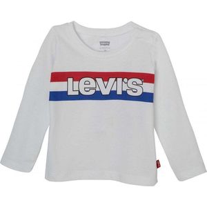 Levi's Meisjes t-shirts polos Levi's 10Tee-shirt Debardeur Top wit 68