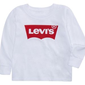 Levi's Jongens t-shirts polos Levi's 10Tee-shirt Debardeur Top wit 86