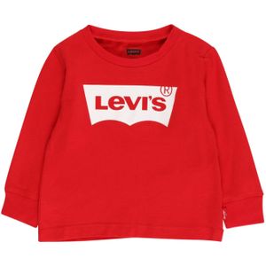 Levi's - Batwing - T-shirt - Rood - Lange Mouwen - Voor Baby