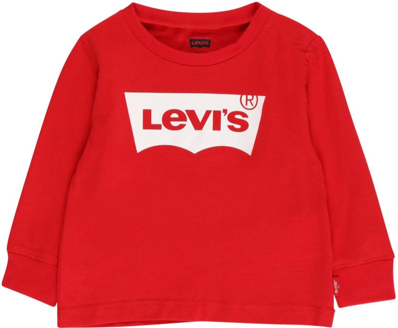 Levi's - Batwing - T-shirt - Rood - Lange Mouwen - Voor Baby