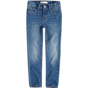 Levi's - 710 Super Skinny Jeans - Blauw - Katoen