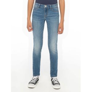 Levi's - 710 Super Skinny Jeans - Blauw - Katoen