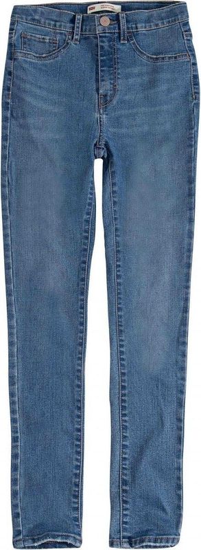 LEVI'S - 720 High Rise Super Skinny Jeans - Blauw - Katoen