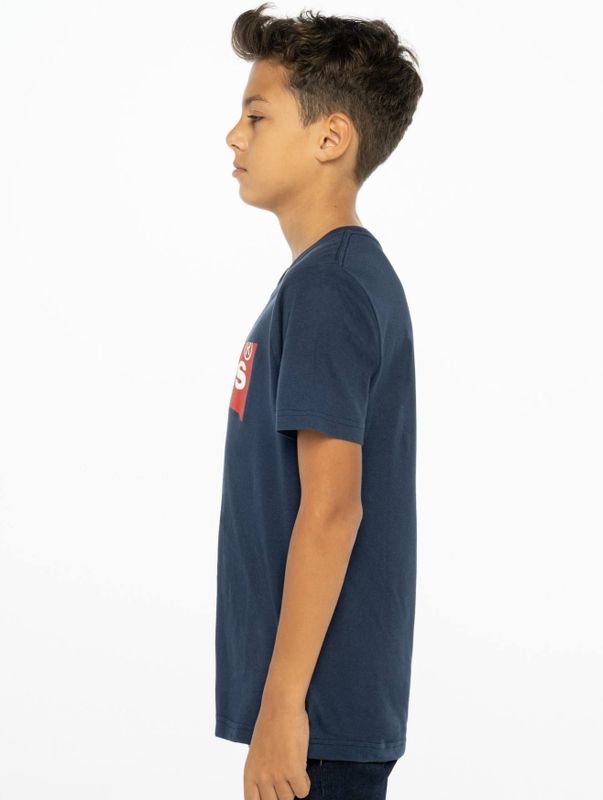 Levi's - Batwing - T-shirt - Zwart - Katoen