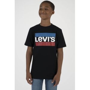 Levi's - Lvb Sportswear Logo - T-shirt - Zwart - Katoen