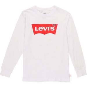 Shirt met lange mouwen voor kinderen Levi's Batwing Wit