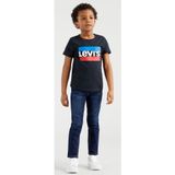 LEVI'S - 510 Skinny Jeans - Blauw - Katoen