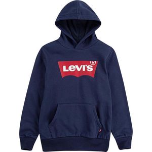 Levi´s - Batwing Screenprint Hoodie - Zwart - Katoen