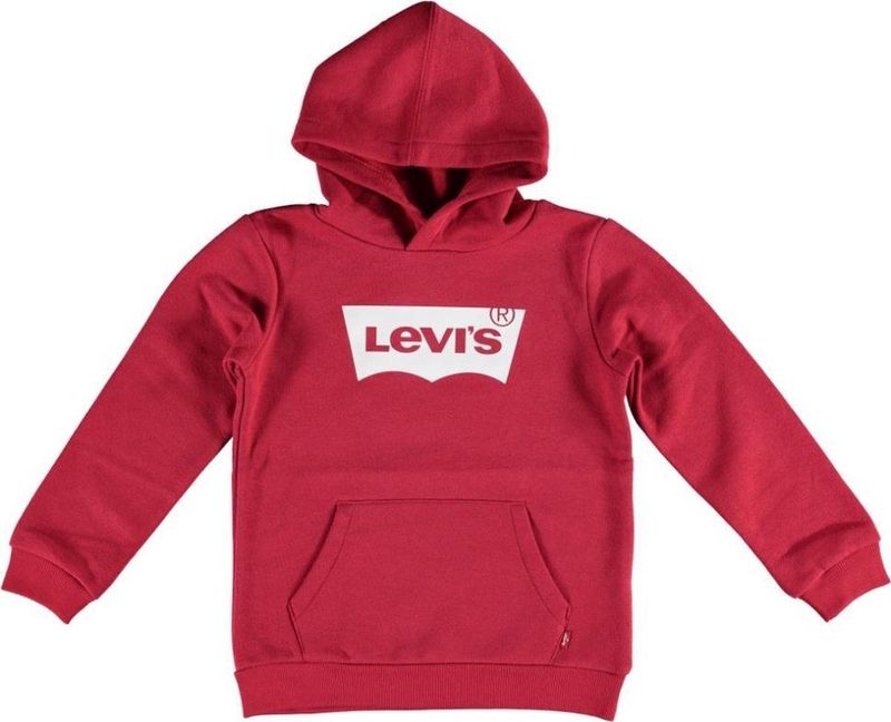 Levi´s - Kids Batwing Screenprint Hoodie - Blauw - Katoen
