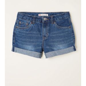 Levi' Girlfriend slim fit korte spijkerbroek