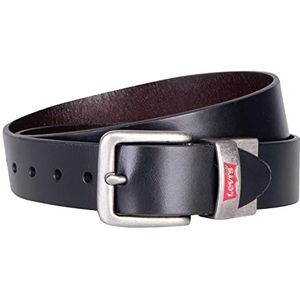 LEVI'S KIDS - Reversible Leather Belt - Zwart - Leer