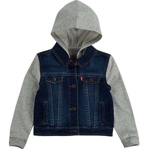 Levi's - LVN Indigo Jacket - Jongensjas - Indigo - 81% Katoen, 18% Polyester, 1% Elastaan