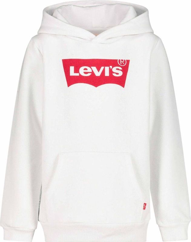 Levi´s - Batwing Screenprint Hoodie - Groen - Katoen