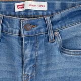 LEVI'S - Kids Skinny Taper Fit Jeans - Blauw - Katoen