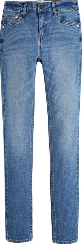 LEVI'S - Kids Skinny Taper Fit Jeans - Blauw - Katoen