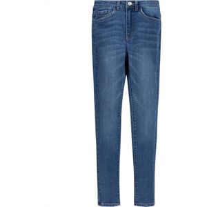 Levi's Kids Lvg 720 High Rise Super Skinny Pants voor meisjes - wit - 8 ans