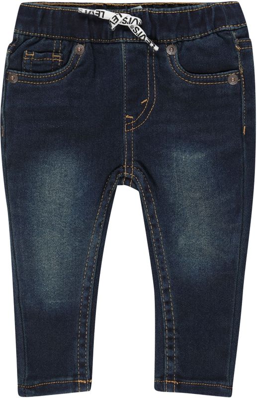 Levi's - Skinny Dobby Pull-On Pants - Kleding - Blauw - Katoen