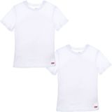 LEVI'S® T-shirt - 2-Pack - Korte Mouwen - Effen - Jongens