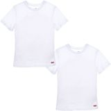 LEVI'S® T-shirt - 2-Pack - Korte Mouwen - Effen - Jongens