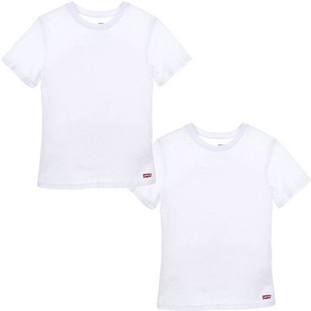 LEVI'S® T-shirt - 2-Pack - Korte Mouwen - Effen - Jongens