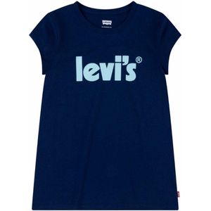 Levis T-shirt meisje medieval blue0