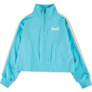 Levi' Meisjes Lvg Half Zip w/ Taping Angel Blue