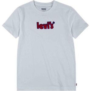 Levi's Kids korte mouw grafisch T-shirt jongens, 10-16 jaar oud, Wit, 10 jaar