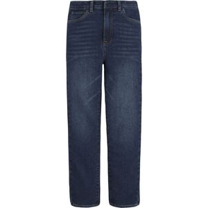 Levi´s - Ribcage Straight Ankle Broek - Blauw - Katoen