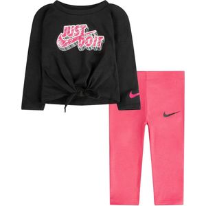 Nike Meisjes Geknoopte Legging Set Maat 86-92 Meisje