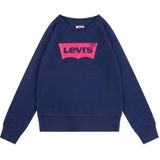 Levi's - Batwing Logo Crew - Sweater - Grijs - Franse Badstof