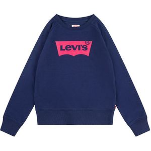 Levi's - Batwing Logo Crew - Sweater - Grijs - Franse Badstof
