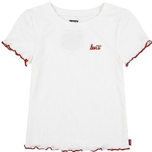 Levi's Meet and Greet Geribbelde Crew Top 2-8 jaar