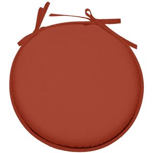 Rr tianshi Dikke stoelkussens, tuinstoelkussens rond zitkussen, wasbare stoelkussens voor kantoor, binnen, terras, 40 x 40 x 8 cm, blauw