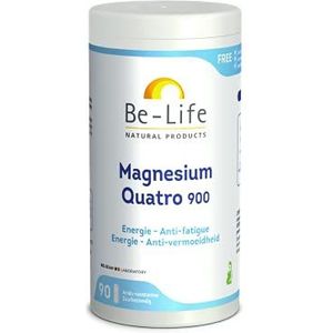 Be-Life Magnesium Quatro 900, 90 Stuk, 90 Units