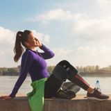 Genouillère Chauffante - USB - 3 Verwarmingsinstellingen - Rood/Wit/Blauw