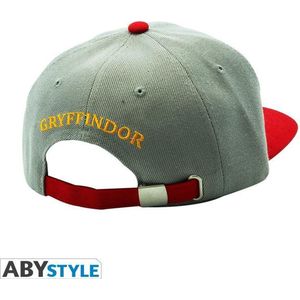 ABYSTYLE Grey & Red Gryffindor Snapback Cap Harry potter